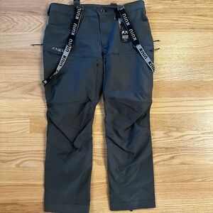 KUIU Men's Dark Gray Pro Brush Pants